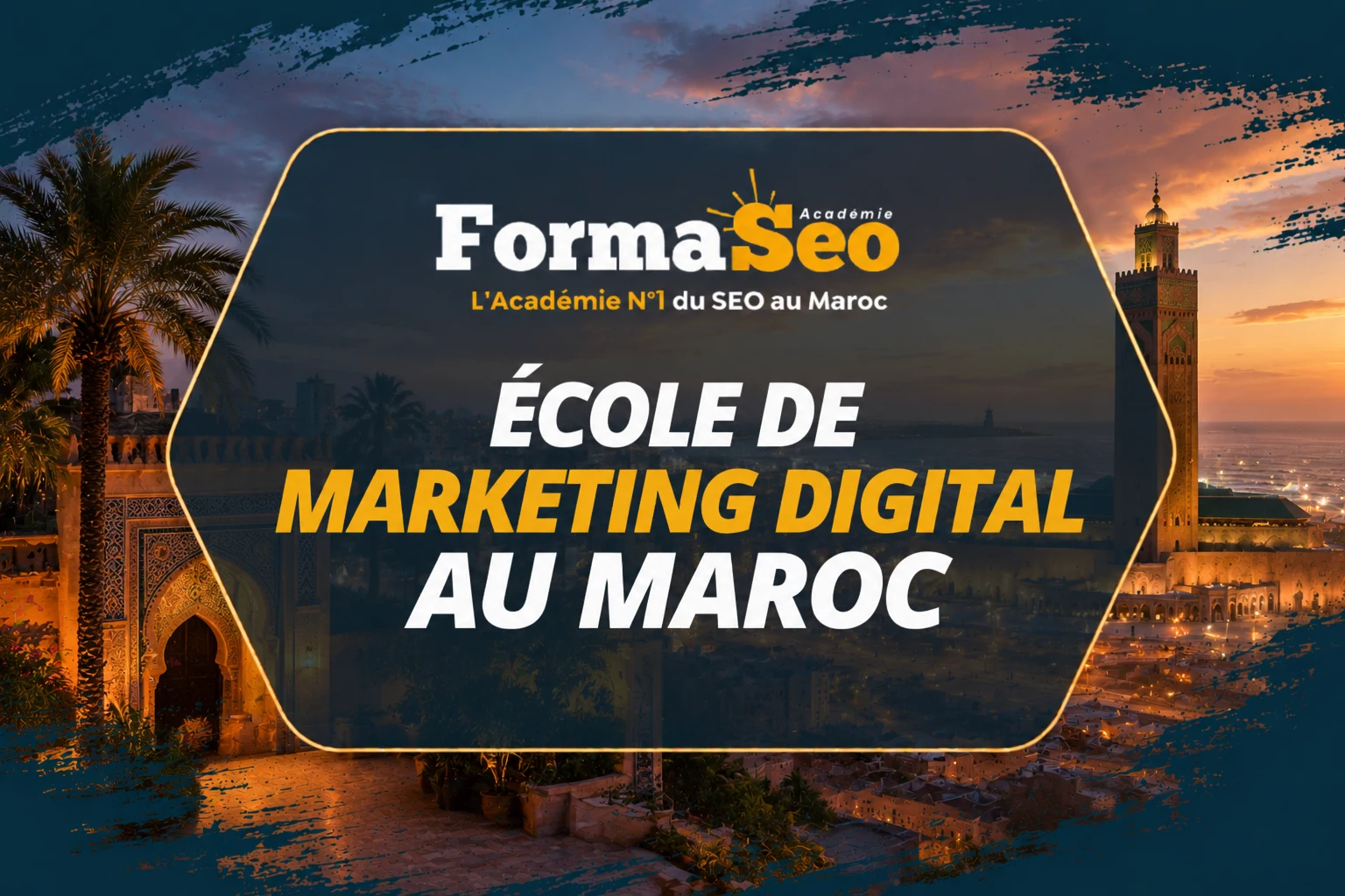 Bannière FormaSeo Académie : école de marketing digital et expert en référencement naturel SEO au Maroc.